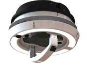 Maxxair Maxx Fan Dome Plus Roof Vent with 12V Fan, LED Light, 6 - inch Diameter, Manual Lift - Imex RV And Auto Parts