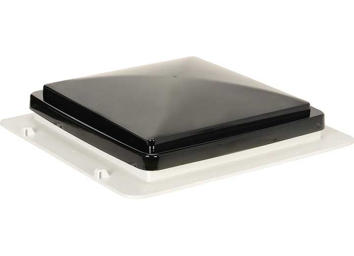 Maxxair Maxx Roof Vent with 12V Fan, Manual Lift, 4 - Speed Control - Smoke - Imex RV And Auto Parts