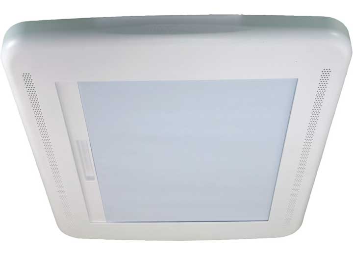 Maxxair Maxx Shade Plus Retractable RV Roof Vent Shade - White, No Lighting 00 - 03900 - Imex RV And Auto Parts