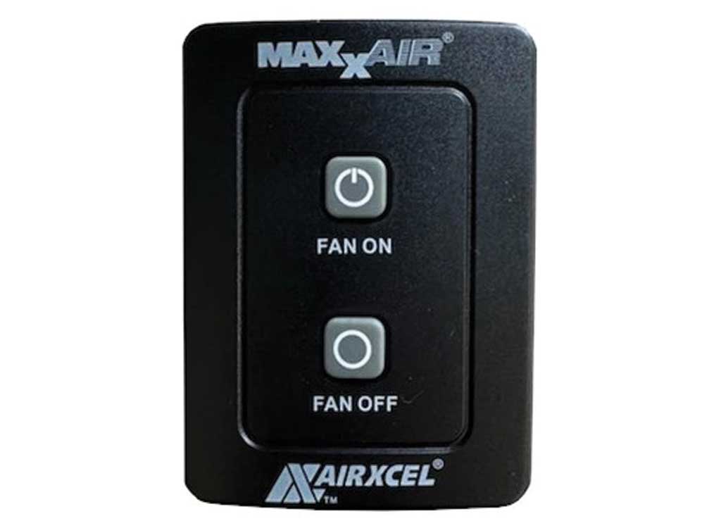 Maxxair Mini Vent Wall Control On/Off - Part Number 00 - 03250K - Imex RV And Auto Parts
