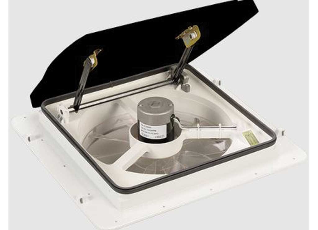 Maxxair Vent Corporation Ma X X Fan Plus Smoke 4500K – High - Performance Ventilation Fan - Imex RV And Auto Parts