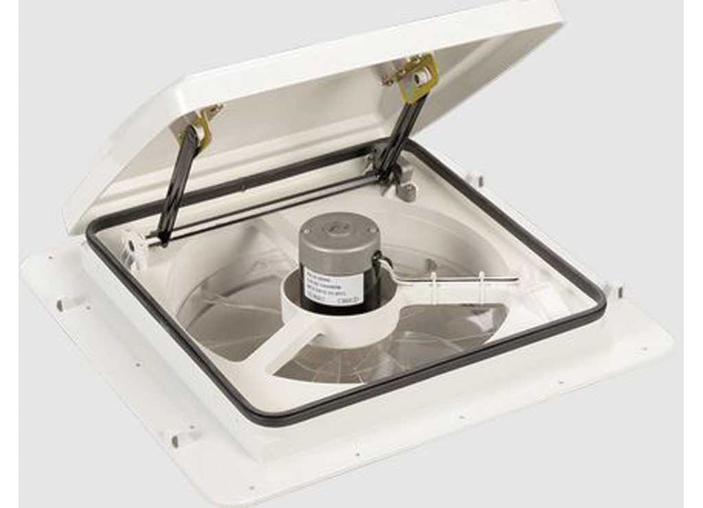 Maxxair Vent Corporation MaXX Fan Plus White 4000K - High - Performance RV Vent Fan - Imex RV And Auto Parts
