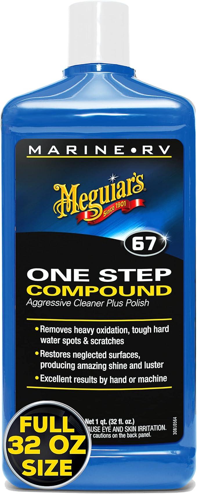 Meguiar's One Step RV & Marine Compound - Imex RV And Auto Parts