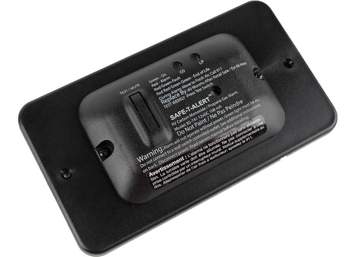 MTI Industries Combination Carbon Monoxide/LP Alarm - 85 - 741 - BL - TR - Imex RV And Auto Parts