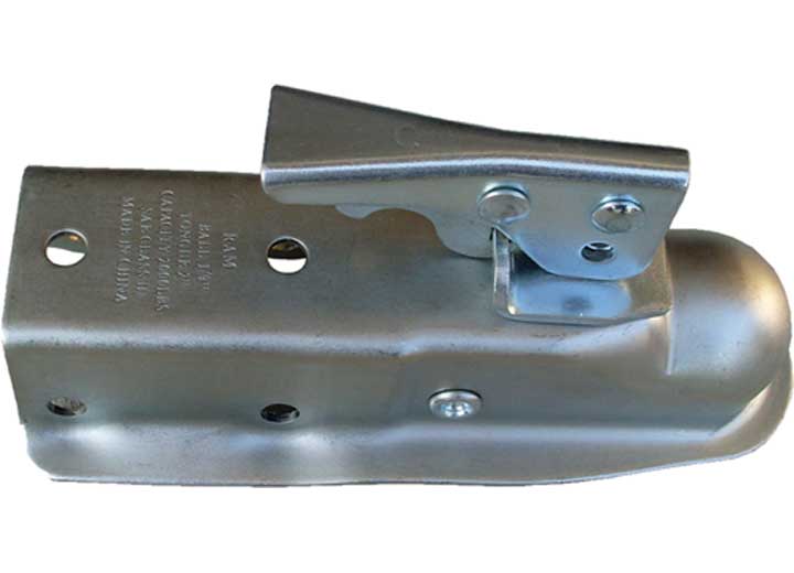 Pacific Rim International CT - 2003 - Z - CTN Coupler 1 3/8 Inch Straight Tongue for 3 - Inch Channel, 2000 lbs Capacity - Imex RV And Auto Parts