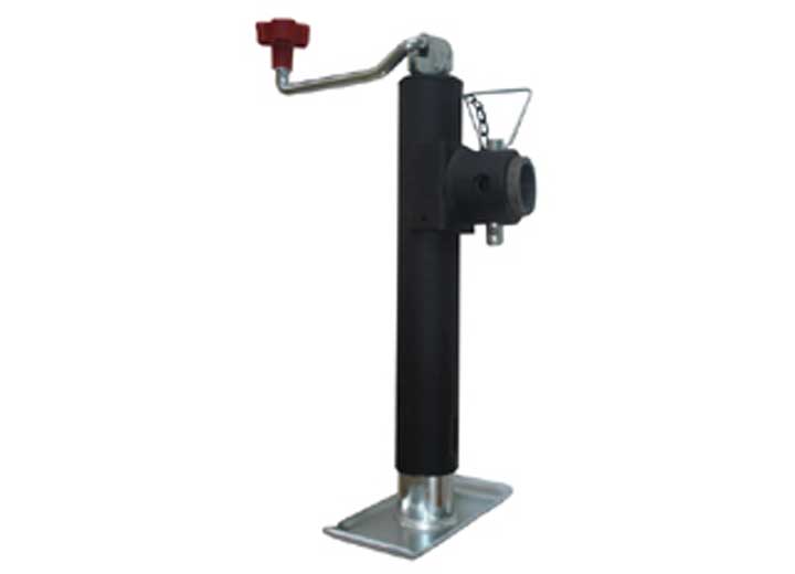 Pacific Rim International TJP - 5001 - B Swivel Jack, 10 Inch Lift, Black - Imex RV And Auto Parts