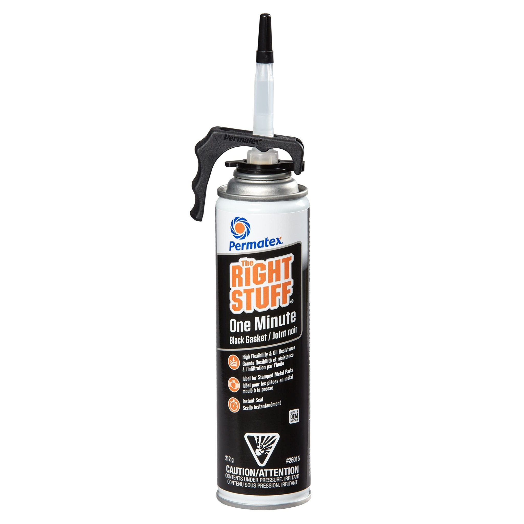 Permatex 30876 The Right Stuff Black Instant Gasket Maker, 300ml - Imex RV And Auto Parts