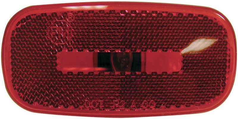 Peterson RV Clearance Light; Incandescent Red V2549R - Imex RV And Auto Parts
