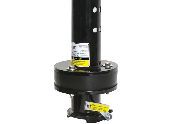 Popup Industries Inc. 30000 lb 9 - Inch Offset 4 - Inch Round Gooseneck Cushion Coupler - CC4 - Imex RV And Auto Parts