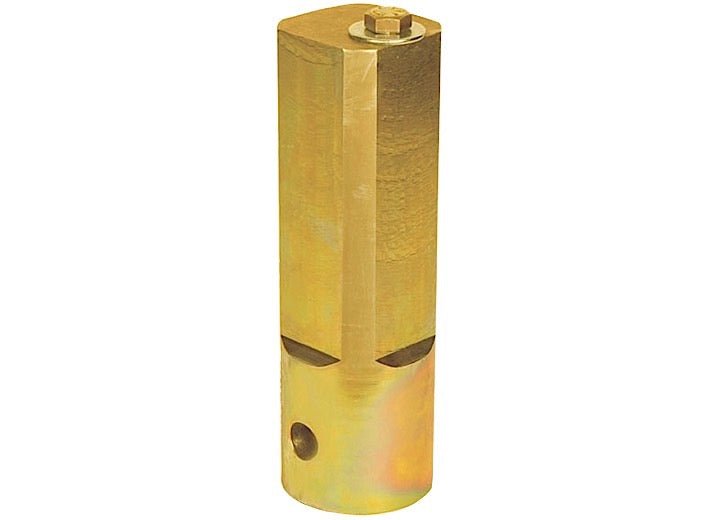 Popup Industries Inc. FLC Companion Post Steel Hitch Post for Flip - Over - Converts from Round Hole to Square Hole - Imex RV And Auto Parts