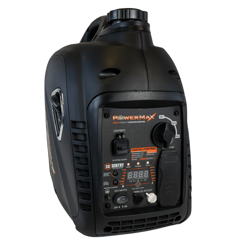 PowerMax 2500W Inverter Generator With Co2 Sensor - PMG25GISCO - Imex RV And Auto Parts