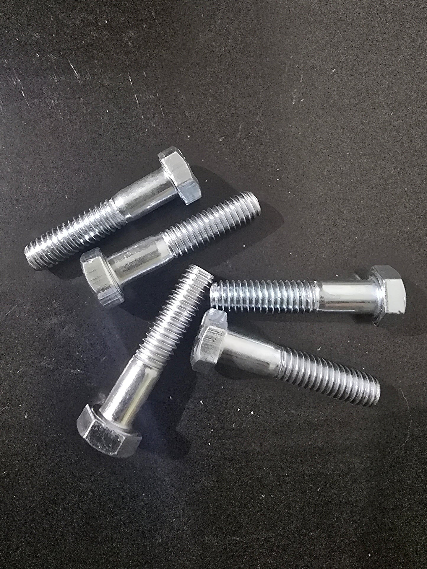 5/16" Zinc Plated Partial Thread Bolts