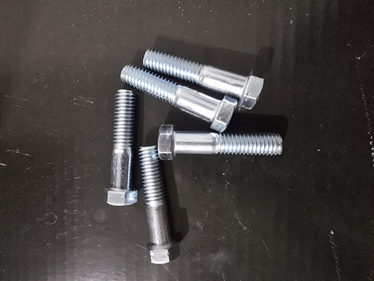 7/16" Zinc Plated Partial Thread Bolt