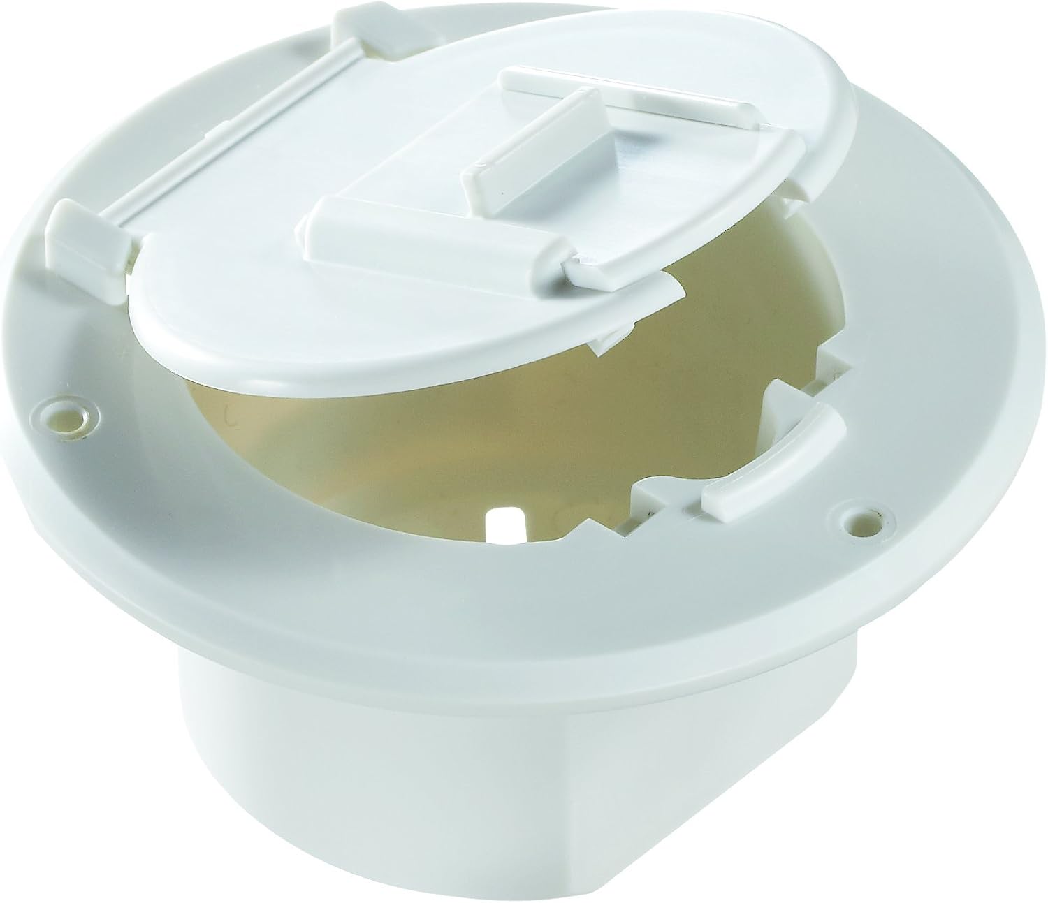 RV Designer Collection B120 Basic Cable Hatch Round - Imex RV And Auto Parts