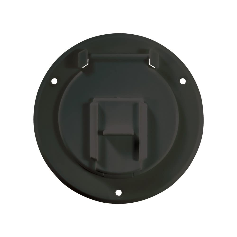 RV Designer Collection B120 Basic Cable Hatch Round - Imex RV And Auto Parts