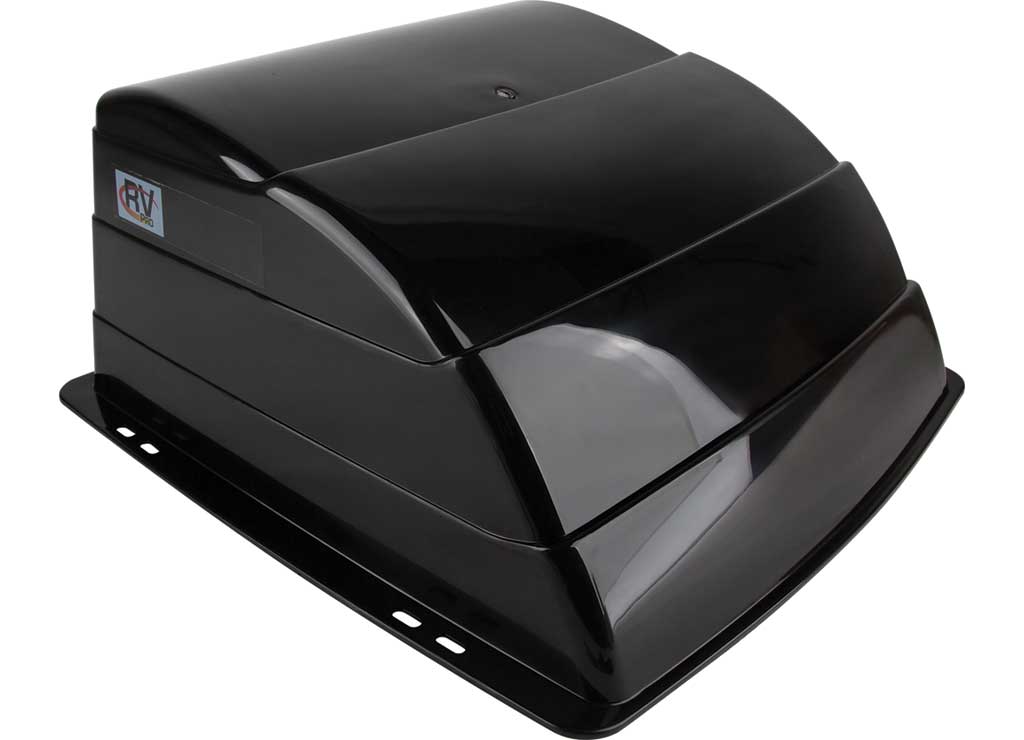 RV Pro 18 - 1603 Free Flow Vent Cover - Black - Imex RV And Auto Parts
