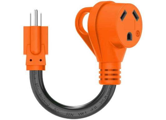 RV Pro Canada 30A Female to 15A Male 12" Adapter - Imex RV And Auto Parts