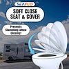 SeaFlo Residential Height RV Toilet Ceramic Bowl - Part SFRTCH-02-01 - Imex RV And Auto Parts