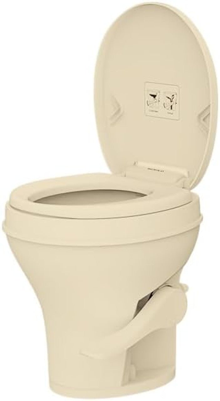 SeaFlo SFRTPH-02-01 Plastic RV Toilet Bone Color - Imex RV And Auto Parts