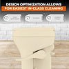SeaFlo SFRTPH-02-01 Plastic RV Toilet Bone Color - Imex RV And Auto Parts