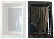 Specialty Rec KHD1422S Heavy Duty Skylight Kit, 14 x 22 inches, Smoke Tint - Imex RV And Auto Parts