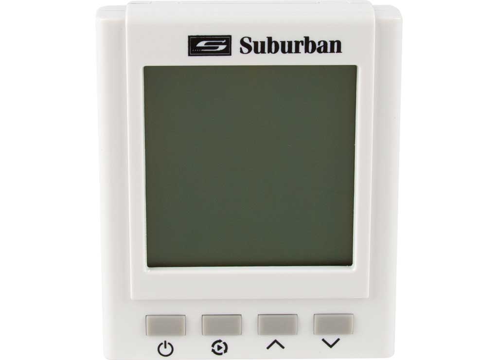 Suburban RV On Demand Tankless Water Heater with Digital Control Center (Model 162291) - White - Imex RV And Auto Parts