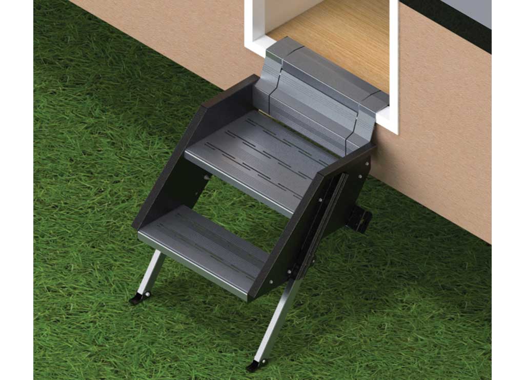 Suburban RV Stow Away 2 - Step Model Narrow - SBN4101A - Imex RV And Auto Parts