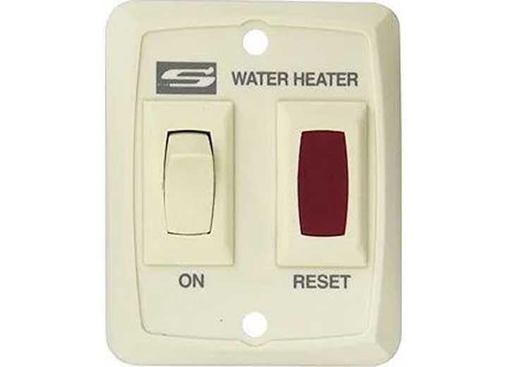 Suburban RV Wall Switch with Light Assembly for Water Heaters - Cream (Part 232795) - Imex RV And Auto Parts