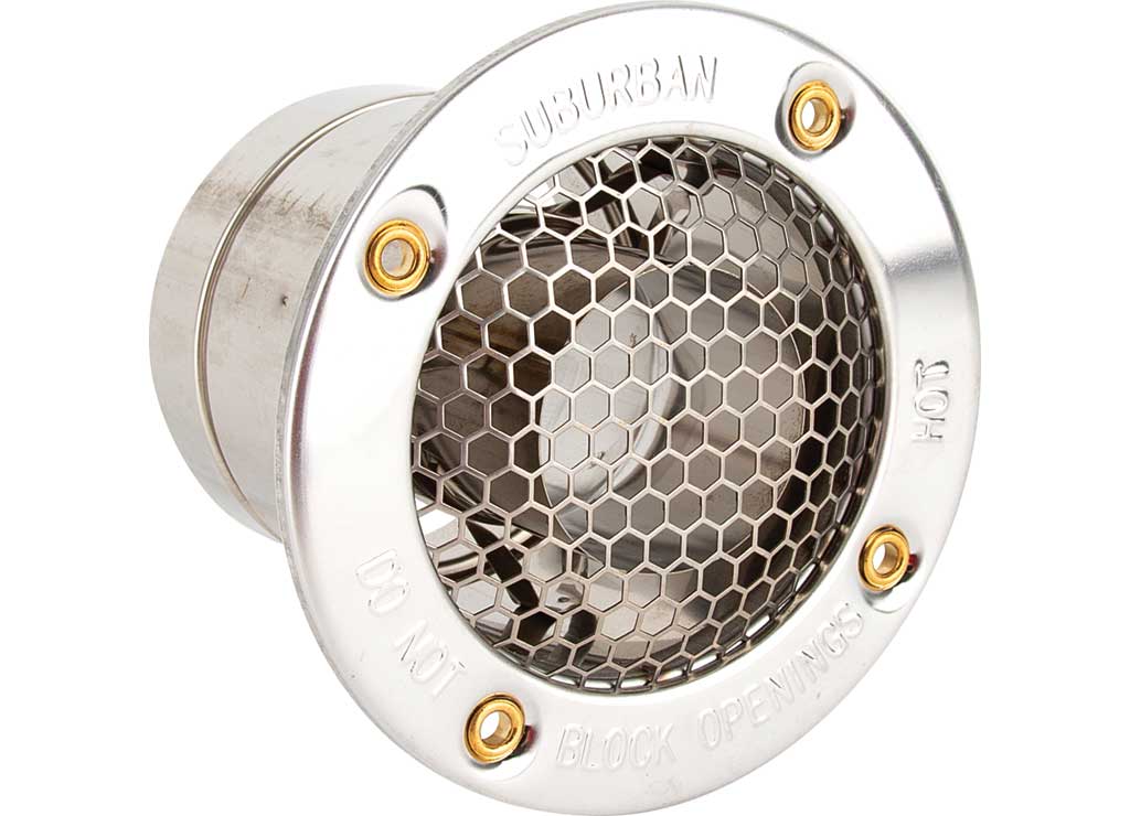 Suburban RV Wall Vent for 2 - 3 Inch Wall Thickness - 261618 - Imex RV And Auto Parts