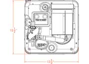 Suburban RV Water Heater Gas Direct Spark Ignition Sw6 D - Model 5238A - Imex RV And Auto Parts