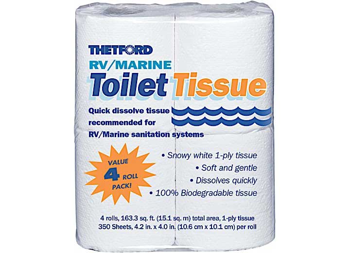 Thetford RV/Marine One Ply Toilet Tissue 20804 - Imex RV And Auto Parts