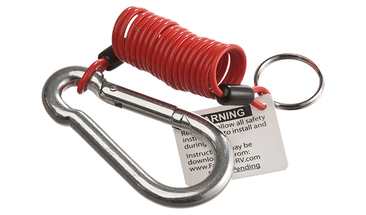 Trailer Breakaway System Switch; Zip; With 6 Foot Cable - Imex RV And Auto Parts