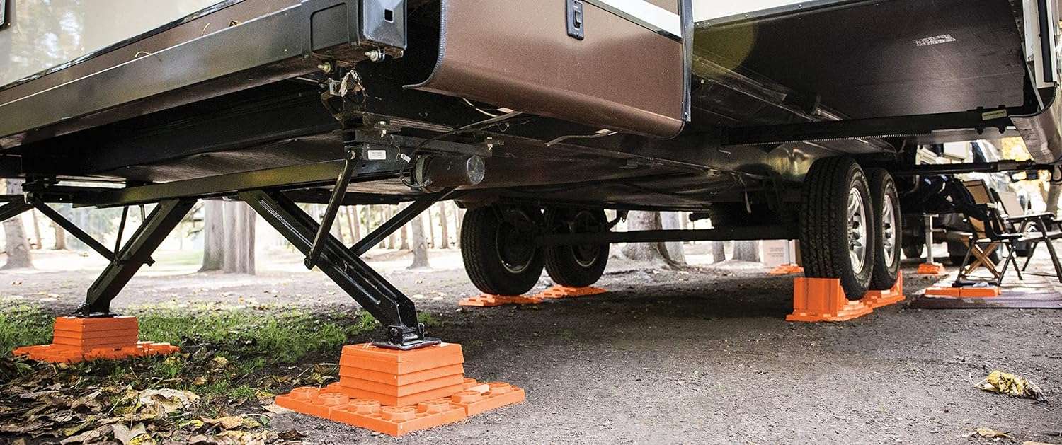Tri - Lynx 00015 Lynx Leveler for RV Leveling Block with Nylon Storage Case, (Pack of 10) - Imex RV And Auto Parts