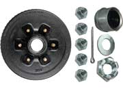 Ultra Fab Products Inc Hub and Drum Assembly for 6000 lb Capacity, 6 x 5.5 Inch with 20 12-Inch Brakes - Imex RV And Auto Parts