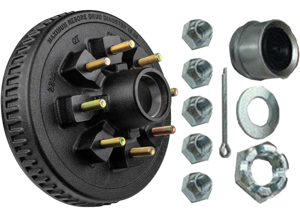 Ultra Fab Products Inc Hub and Drum Assembly for 7000 lb Capacity Trailers - Part Number 48-979553 - Imex RV And Auto Parts