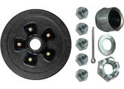 Ultra Fab Products Inc Hub/Drum Assembly Loaded for 3500 lb Capacity - 5 x 4.5 Inch with 2-Inch 10-Inch Brakes - Imex RV And Auto Parts