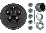 Ultra Fab Products Inc Hub/Drum Assembly Loaded for 3500 lb Capacity - 5 x 4.5 Inch with 2-Inch 10-Inch Brakes - Imex RV And Auto Parts