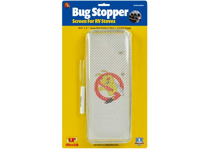 Ultra Fab Products Inc Insect Screen for Stove - 53-945300 Compatible with Atwood, Wedgewood, Magic Chef, and Suburban Models - Imex RV And Auto Parts