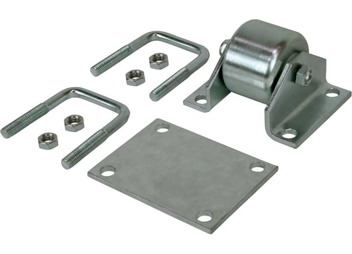 Ultra Fab Products Inc Ultra Hitch Mount Steel Roller 48-979017 for 2.5-Inch Bars, Silver - Imex RV And Auto Parts