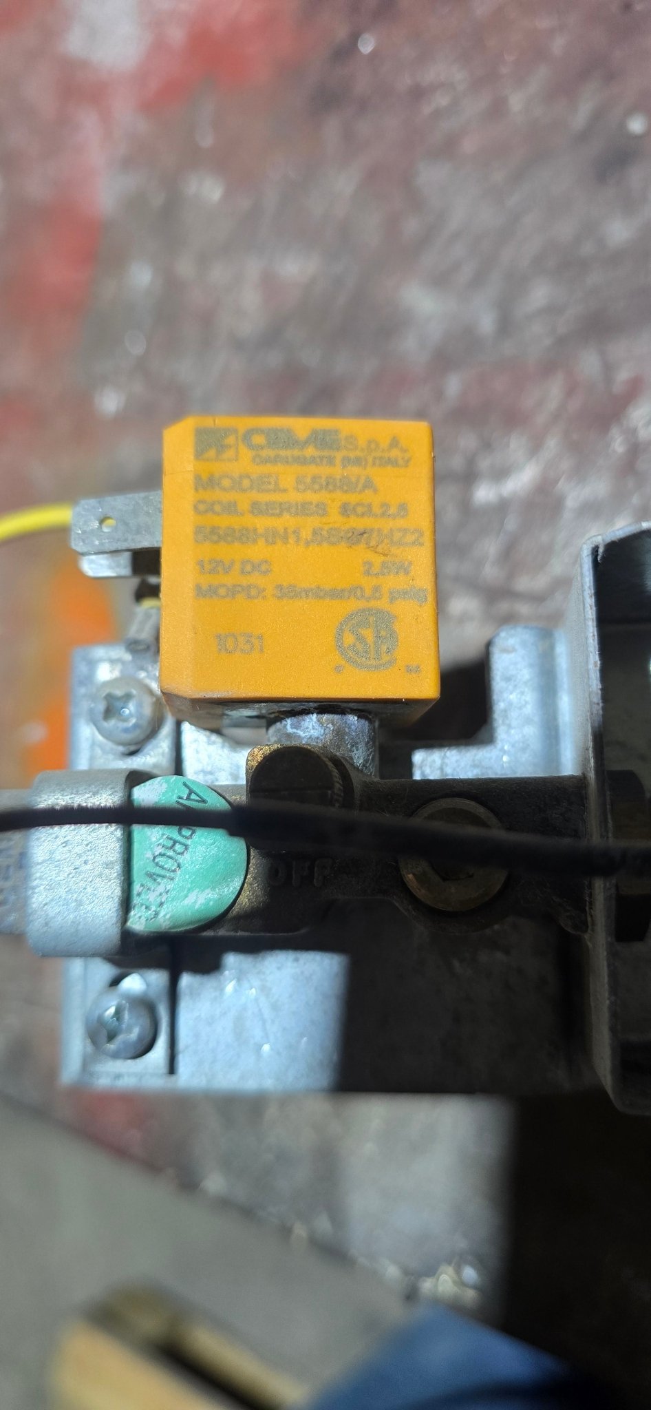 Used Dometic 2932615012 Gas Valve Kit - Imex RV And Auto Parts