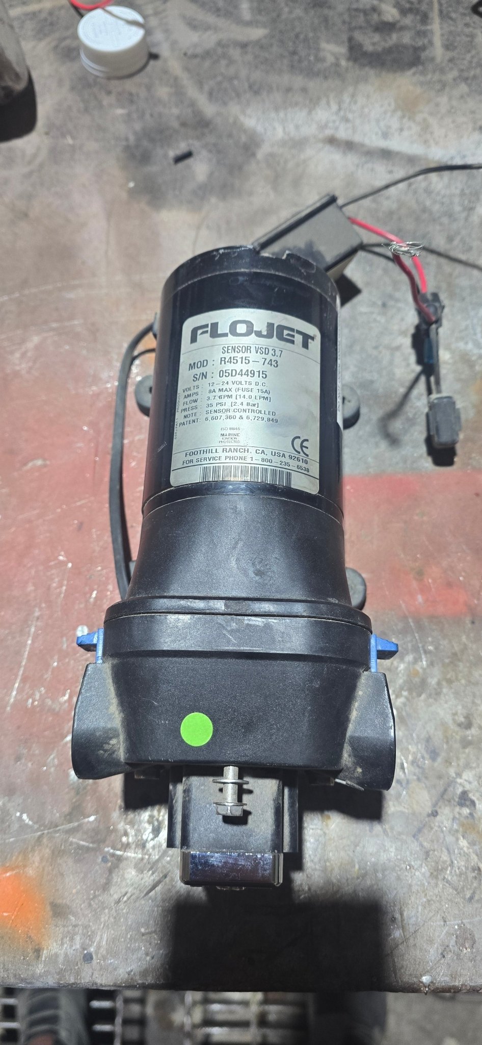 Used Flojet R4515 - 743 VSD Pump - Imex RV And Auto Parts