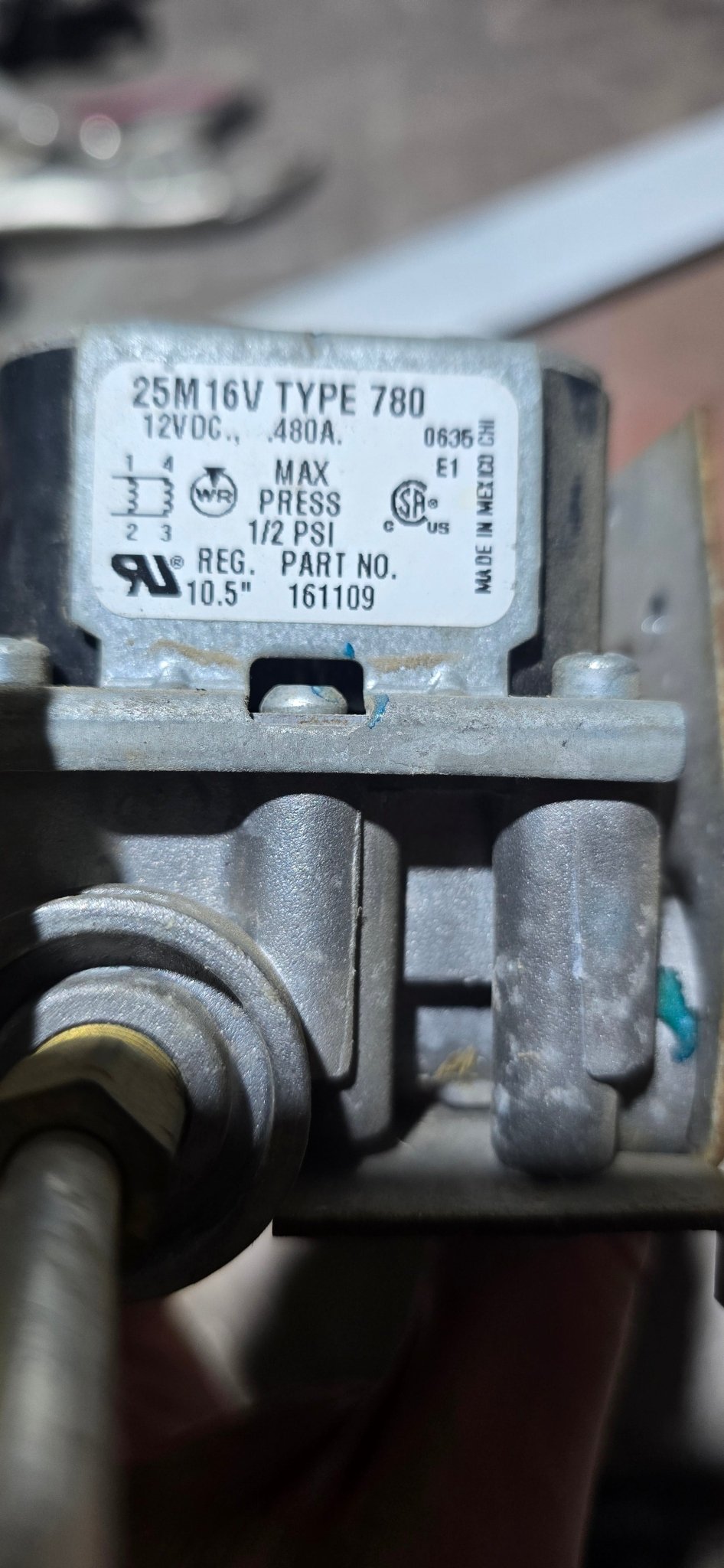 USED Suburban 161109 Gas Valve - Imex RV And Auto Parts