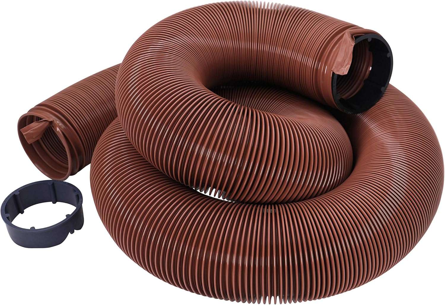 Valterra D04 - 0040 EZ Flush 20' Bronze Heavy Duty Drain Hose - Imex RV And Auto Parts