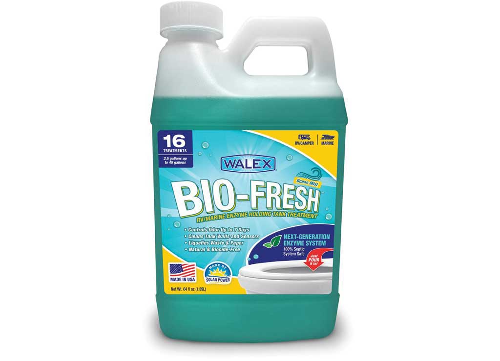 Walex Biofresh Enzyme RV and Marine Liquid Holding Tank Deodorizer and Digester - 64 Oz Ocean Mist - Imex RV And Auto Parts