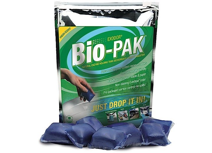 Walex Products BioPak Blue Mint Scent 50 Pack - Imex RV And Auto Parts