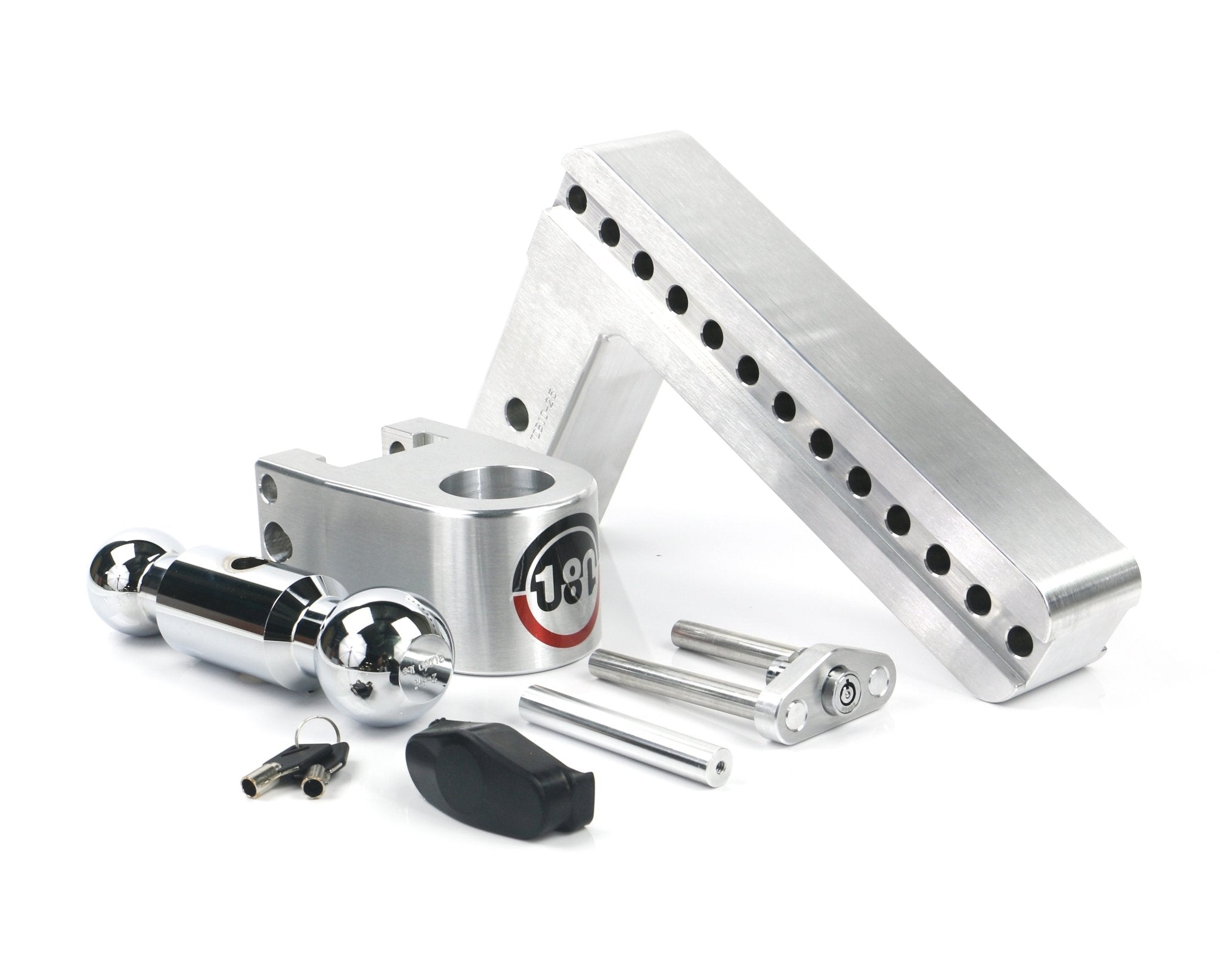 Weigh Safe 180 Hitch Chrome Ball 10-Inch Drop Hitch with 2.5-Inch Shank - Imex RV And Auto Parts