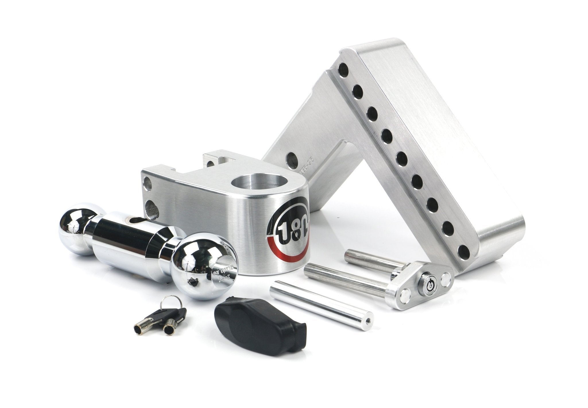 Weigh Safe 180 Hitch Chrome Ball 6-Inch Drop Hitch with 2.5-Inch Shank - Imex RV And Auto Parts