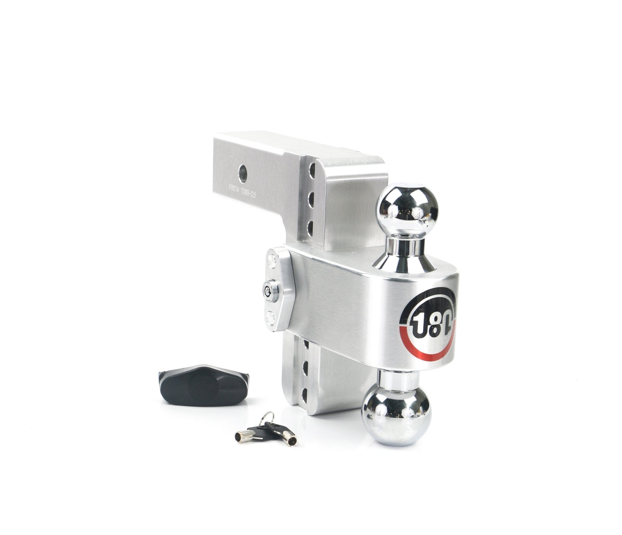 Weigh Safe 180 Hitch Chrome Ball 6-Inch Drop Hitch with 2.5-Inch Shank - Imex RV And Auto Parts