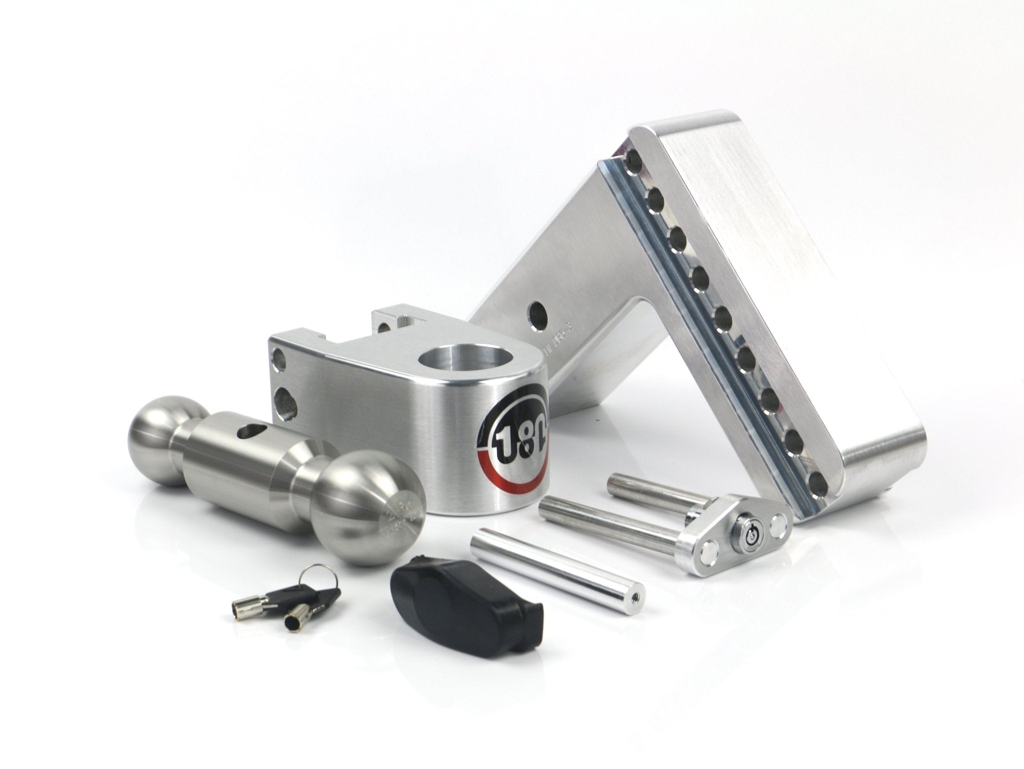Weigh Safe 180 Hitch Stainless Steel Drop Hitch with 6-Inch Drop and 3-Inch Shank - Imex RV And Auto Parts