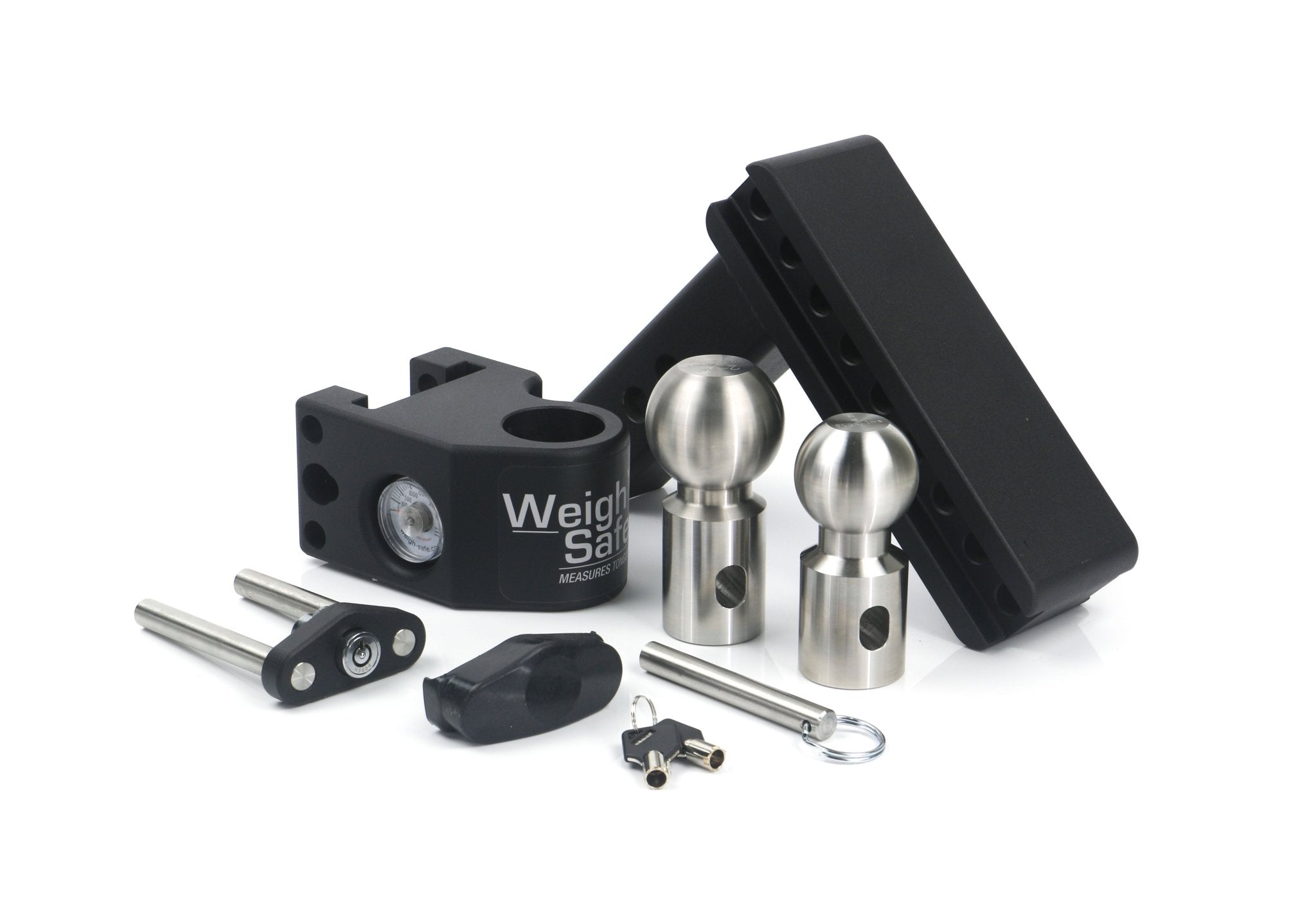 Weigh Safe Steel 6-Inch Drop Hitch with 2-Inch Shank for Heavy Duty Towing - Imex RV And Auto Parts